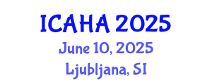 International Conference on Alternative Healthcare and Acupuncture (ICAHA) June 10, 2025 - Ljubljana, Slovenia