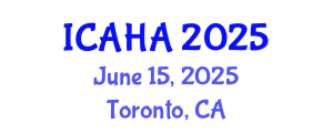 International Conference on Alternative Healthcare and Acupuncture (ICAHA) June 15, 2025 - Toronto, Canada