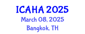 International Conference on Alternative Healthcare and Acupuncture (ICAHA) March 08, 2025 - Bangkok, Thailand