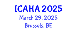 International Conference on Alternative Healthcare and Acupuncture (ICAHA) March 29, 2025 - Brussels, Belgium