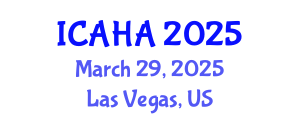 International Conference on Alternative Healthcare and Acupuncture (ICAHA) March 29, 2025 - Las Vegas, United States