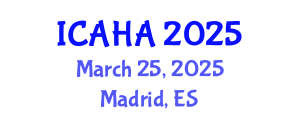 International Conference on Alternative Healthcare and Acupuncture (ICAHA) March 25, 2025 - Madrid, Spain