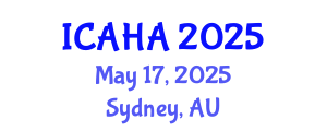 International Conference on Alternative Healthcare and Acupuncture (ICAHA) May 17, 2025 - Sydney, Australia