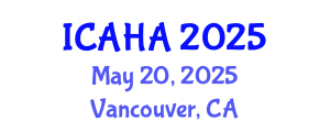 International Conference on Alternative Healthcare and Acupuncture (ICAHA) May 20, 2025 - Vancouver, Canada