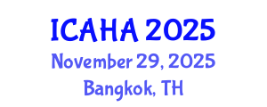 International Conference on Alternative Healthcare and Acupuncture (ICAHA) November 29, 2025 - Bangkok, Thailand