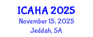 International Conference on Alternative Healthcare and Acupuncture (ICAHA) November 15, 2025 - Jeddah, Saudi Arabia