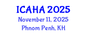 International Conference on Alternative Healthcare and Acupuncture (ICAHA) November 11, 2025 - Phnom Penh, Cambodia