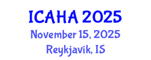 International Conference on Alternative Healthcare and Acupuncture (ICAHA) November 15, 2025 - Reykjavik, Iceland