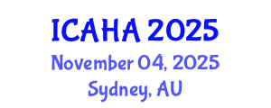 International Conference on Alternative Healthcare and Acupuncture (ICAHA) November 04, 2025 - Sydney, Australia