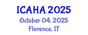 International Conference on Alternative Healthcare and Acupuncture (ICAHA) October 04, 2025 - Florence, Italy