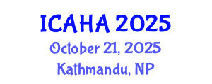 International Conference on Alternative Healthcare and Acupuncture (ICAHA) October 21, 2025 - Kathmandu, Nepal