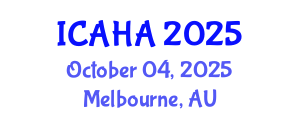 International Conference on Alternative Healthcare and Acupuncture (ICAHA) October 04, 2025 - Melbourne, Australia