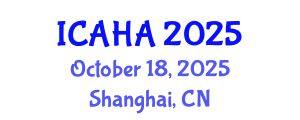 International Conference on Alternative Healthcare and Acupuncture (ICAHA) October 18, 2025 - Shanghai, China