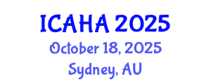 International Conference on Alternative Healthcare and Acupuncture (ICAHA) October 18, 2025 - Sydney, Australia