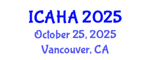 International Conference on Alternative Healthcare and Acupuncture (ICAHA) October 25, 2025 - Vancouver, Canada