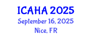 International Conference on Alternative Healthcare and Acupuncture (ICAHA) September 16, 2025 - Nice, France