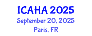 International Conference on Alternative Healthcare and Acupuncture (ICAHA) September 20, 2025 - Paris, France