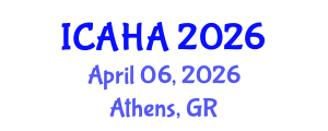 International Conference on Alternative Healthcare and Acupuncture (ICAHA) April 06, 2026 - Athens, Greece International Conference on Alternative Healthcare and Acupuncture (ICAHA) April 06, 2026 - Athens, Greece