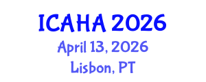 International Conference on Alternative Healthcare and Acupuncture (ICAHA) April 13, 2026 - Lisbon, Portugal International Conference on Alternative Healthcare and Acupuncture (ICAHA) April 13, 2026 - Lisbon, Portugal
