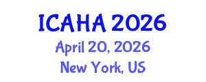 International Conference on Alternative Healthcare and Acupuncture (ICAHA) April 20, 2026 - New York, United States International Conference on Alternative Healthcare and Acupuncture (ICAHA) April 20, 2026 - New York, United States