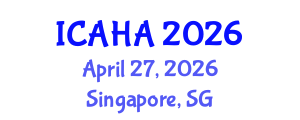 International Conference on Alternative Healthcare and Acupuncture (ICAHA) April 27, 2026 - Singapore, Singapore International Conference on Alternative Healthcare and Acupuncture (ICAHA) April 27, 2026 - Singapore, Singapore