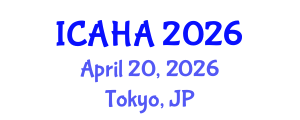 International Conference on Alternative Healthcare and Acupuncture (ICAHA) April 20, 2026 - Tokyo, Japan International Conference on Alternative Healthcare and Acupuncture (ICAHA) April 20, 2026 - Tokyo, Japan