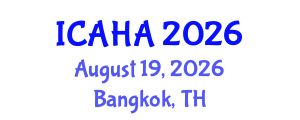 International Conference on Alternative Healthcare and Acupuncture (ICAHA) August 19, 2026 - Bangkok, Thailand International Conference on Alternative Healthcare and Acupuncture (ICAHA) August 19, 2026 - Bangkok, Thailand