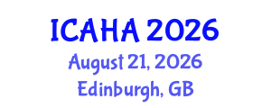 International Conference on Alternative Healthcare and Acupuncture (ICAHA) August 21, 2026 - Edinburgh, United Kingdom International Conference on Alternative Healthcare and Acupuncture (ICAHA) August 21, 2026 - Edinburgh, United Kingdom