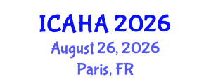 International Conference on Alternative Healthcare and Acupuncture (ICAHA) August 26, 2026 - Paris, France International Conference on Alternative Healthcare and Acupuncture (ICAHA) August 26, 2026 - Paris, France