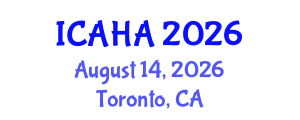 International Conference on Alternative Healthcare and Acupuncture (ICAHA) August 14, 2026 - Toronto, Canada