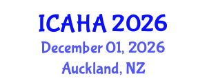 International Conference on Alternative Healthcare and Acupuncture (ICAHA) December 01, 2026 - Auckland, New Zealand International Conference on Alternative Healthcare and Acupuncture (ICAHA) December 01, 2026 - Auckland, New Zealand