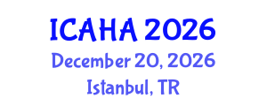 International Conference on Alternative Healthcare and Acupuncture (ICAHA) December 20, 2026 - Istanbul, Turkey