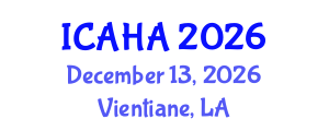 International Conference on Alternative Healthcare and Acupuncture (ICAHA) December 13, 2026 - Vientiane, Laos