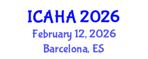 International Conference on Alternative Healthcare and Acupuncture (ICAHA) February 12, 2026 - Barcelona, Spain International Conference on Alternative Healthcare and Acupuncture (ICAHA) February 12, 2026 - Barcelona, Spain