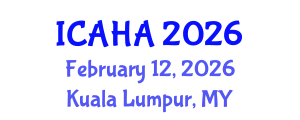 International Conference on Alternative Healthcare and Acupuncture (ICAHA) February 12, 2026 - Kuala Lumpur, Malaysia International Conference on Alternative Healthcare and Acupuncture (ICAHA) February 12, 2026 - Kuala Lumpur, Malaysia