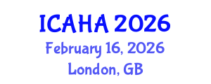 International Conference on Alternative Healthcare and Acupuncture (ICAHA) February 16, 2026 - London, United Kingdom International Conference on Alternative Healthcare and Acupuncture (ICAHA) February 16, 2026 - London, United Kingdom