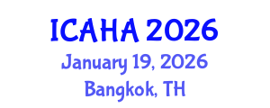International Conference on Alternative Healthcare and Acupuncture (ICAHA) January 19, 2026 - Bangkok, Thailand International Conference on Alternative Healthcare and Acupuncture (ICAHA) January 19, 2026 - Bangkok, Thailand