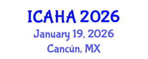 International Conference on Alternative Healthcare and Acupuncture (ICAHA) January 19, 2026 - Cancún, Mexico