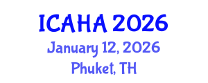 International Conference on Alternative Healthcare and Acupuncture (ICAHA) January 12, 2026 - Phuket, Thailand International Conference on Alternative Healthcare and Acupuncture (ICAHA) January 12, 2026 - Phuket, Thailand
