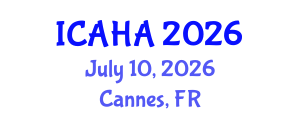 International Conference on Alternative Healthcare and Acupuncture (ICAHA) July 10, 2026 - Cannes, France International Conference on Alternative Healthcare and Acupuncture (ICAHA) July 10, 2026 - Cannes, France