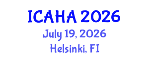International Conference on Alternative Healthcare and Acupuncture (ICAHA) July 19, 2026 - Helsinki, Finland International Conference on Alternative Healthcare and Acupuncture (ICAHA) July 19, 2026 - Helsinki, Finland