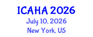 International Conference on Alternative Healthcare and Acupuncture (ICAHA) July 10, 2026 - New York, United States International Conference on Alternative Healthcare and Acupuncture (ICAHA) July 10, 2026 - New York, United States