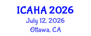 International Conference on Alternative Healthcare and Acupuncture (ICAHA) July 12, 2026 - Ottawa, Canada