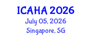 International Conference on Alternative Healthcare and Acupuncture (ICAHA) July 05, 2026 - Singapore, Singapore International Conference on Alternative Healthcare and Acupuncture (ICAHA) July 05, 2026 - Singapore, Singapore