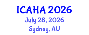 International Conference on Alternative Healthcare and Acupuncture (ICAHA) July 28, 2026 - Sydney, Australia International Conference on Alternative Healthcare and Acupuncture (ICAHA) July 28, 2026 - Sydney, Australia