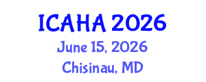 International Conference on Alternative Healthcare and Acupuncture (ICAHA) June 15, 2026 - Chisinau, Republic of Moldova International Conference on Alternative Healthcare and Acupuncture (ICAHA) June 15, 2026 - Chisinau, Republic of Moldova