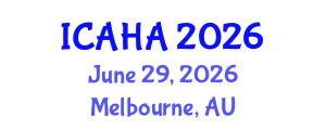 International Conference on Alternative Healthcare and Acupuncture (ICAHA) June 29, 2026 - Melbourne, Australia International Conference on Alternative Healthcare and Acupuncture (ICAHA) June 29, 2026 - Melbourne, Australia