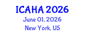 International Conference on Alternative Healthcare and Acupuncture (ICAHA) June 01, 2026 - New York, United States International Conference on Alternative Healthcare and Acupuncture (ICAHA) June 01, 2026 - New York, United States