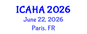 International Conference on Alternative Healthcare and Acupuncture (ICAHA) June 22, 2026 - Paris, France International Conference on Alternative Healthcare and Acupuncture (ICAHA) June 22, 2026 - Paris, France