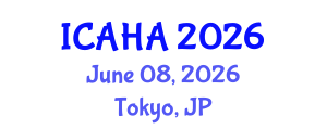 International Conference on Alternative Healthcare and Acupuncture (ICAHA) June 08, 2026 - Tokyo, Japan International Conference on Alternative Healthcare and Acupuncture (ICAHA) June 08, 2026 - Tokyo, Japan